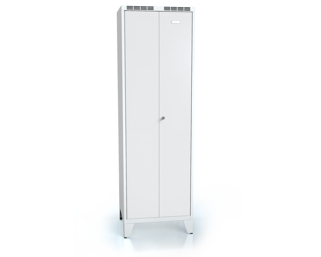 High volume cloakroom locker ALDUR 1 with feet 1920 x 600 x 500